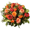 Bouquet in orange and pink shades!