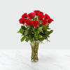 12 Roses long stemmed.