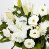 Bouquet Of Seasonal Flowers In White Tones