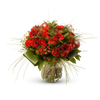 Stylish red bouquet