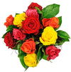 Colorful Bouquet with 12 roses