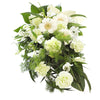 White Condolence Bouquet