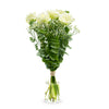 5 Πανέμορφα Λευκά Τριαντάφυλλα με Φυλλώματα