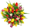 Colorful Bouquet of Tulips