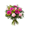 Lovely Bouquet of Pink Roses & Gerberas