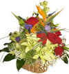 Amazing Flower Basket Arrangement