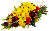 Flower Arrangement For Condolences (Choose Color & Size)