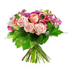 Bouquet in Pink, Purple & Green Colors