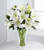 Ανθοδέσμη με Λευκά Λουλούδια για Κηδεία