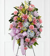 Colorful Condolence Wreath