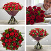 Μπουκέτο Κόκκινα Τριαντάφυλλα ( Επιλέξτε Αριθμό )