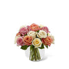 Elegant Bouquet of Colorful Roses